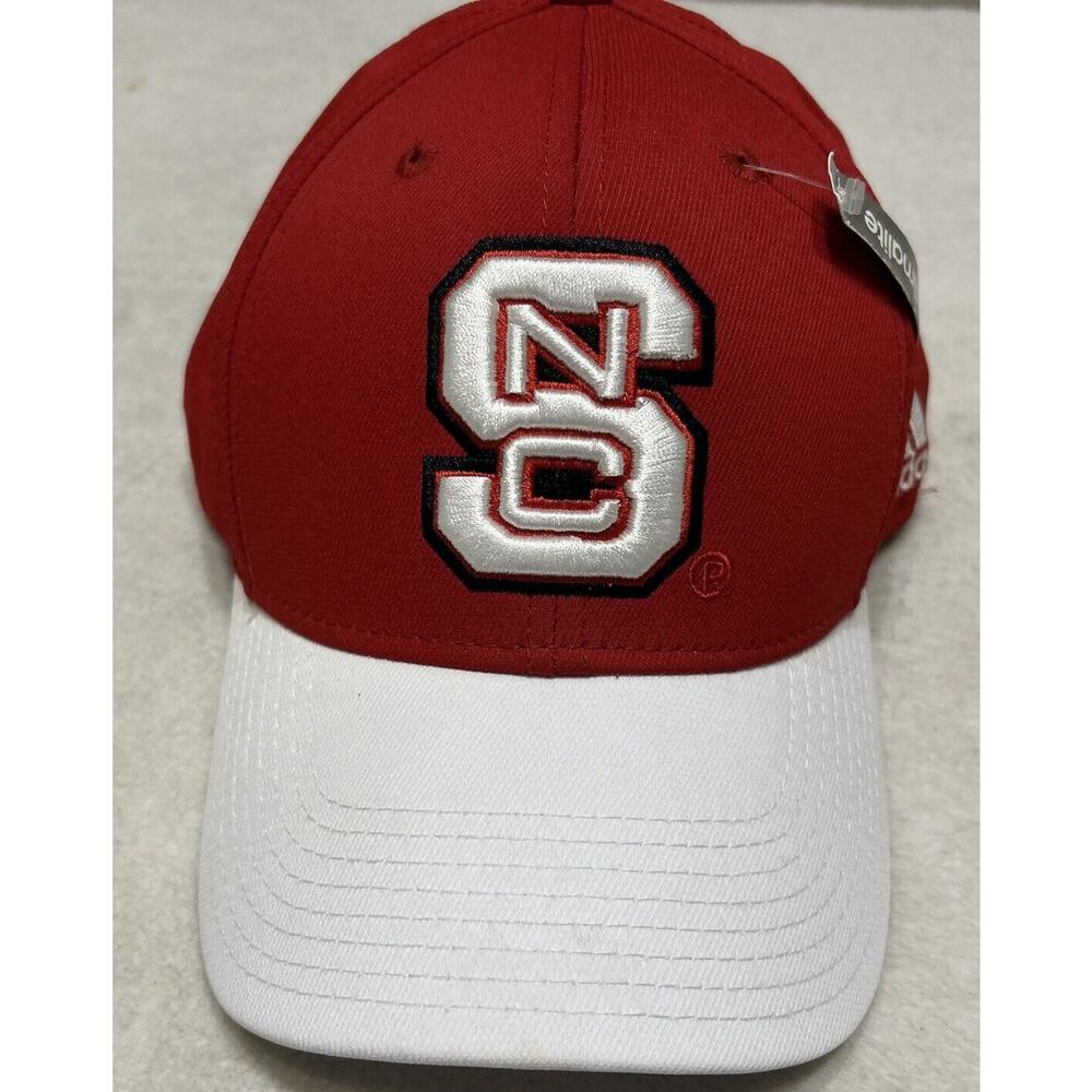 Nc State Wolfpack Hat Small Medium Hat Adidas Red… - image 4